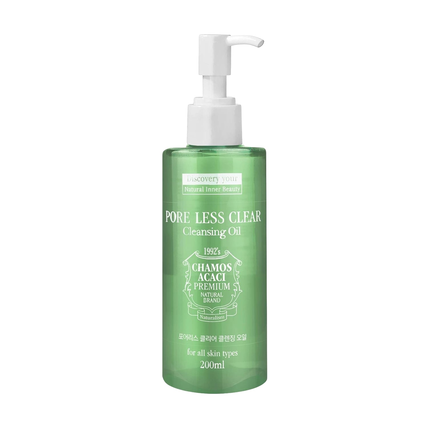 Уцінка! Гідрофільна олія для обличчя Chamos Acaci Premium Pore Less Clear Cleansing Oil для звуження пор, 200 мл