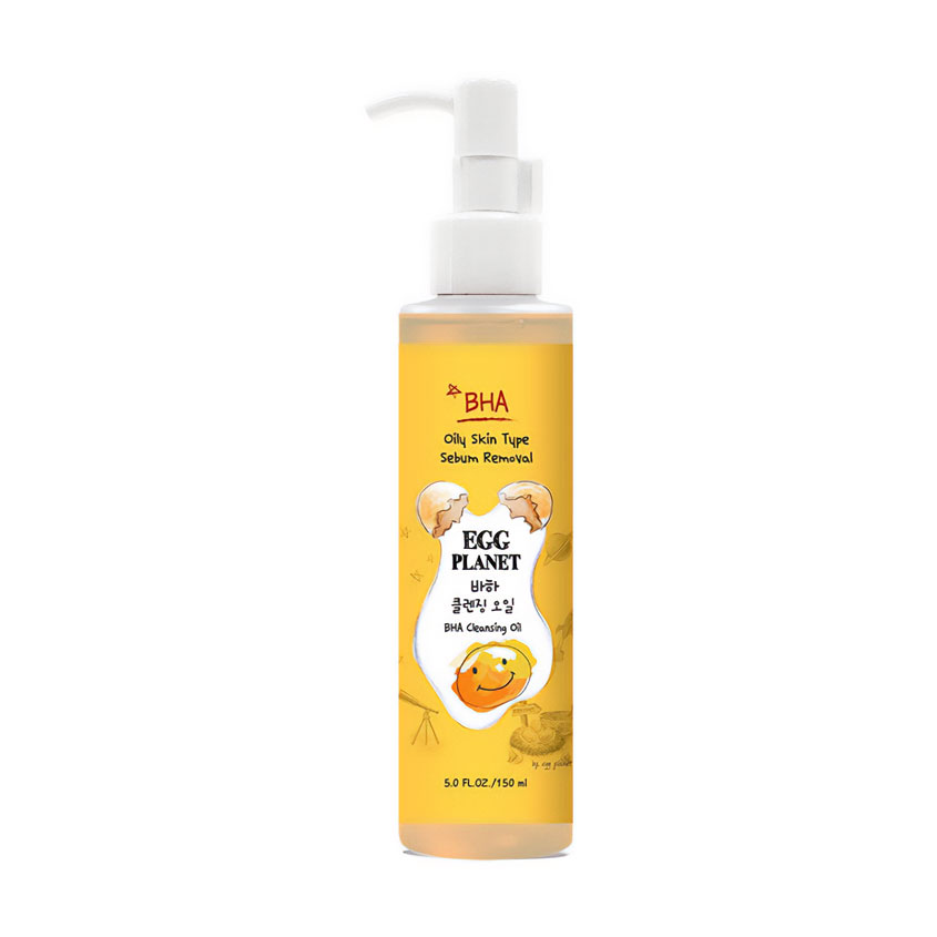 Уцінка! Гідрофільна олія для обличчя Daeng Gi Meo Ri Egg Planet BHA Cleansing Oil для жирної шкіри обличчя, з BHA кислотами, 150 мл